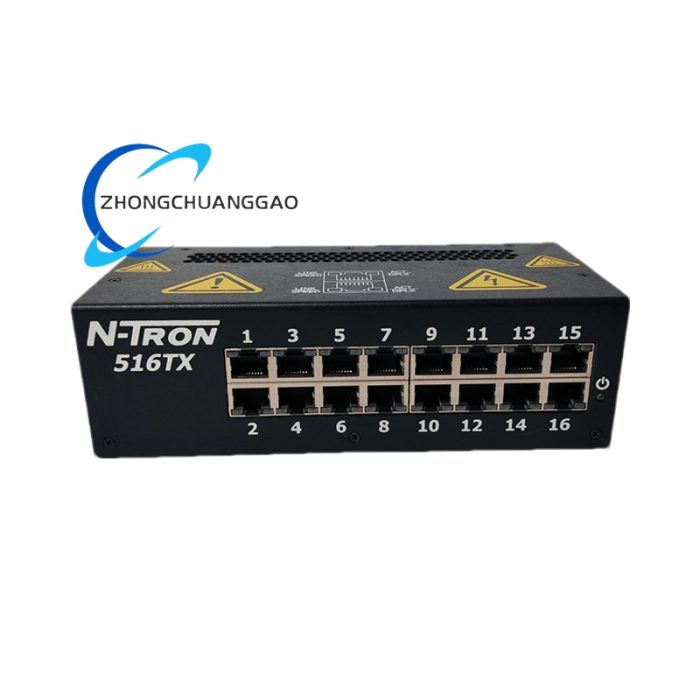 GE 516TX 336A4940DNP516TX — Industrial Ethernet Switch (N-Tron 516TX Series) - Image 1