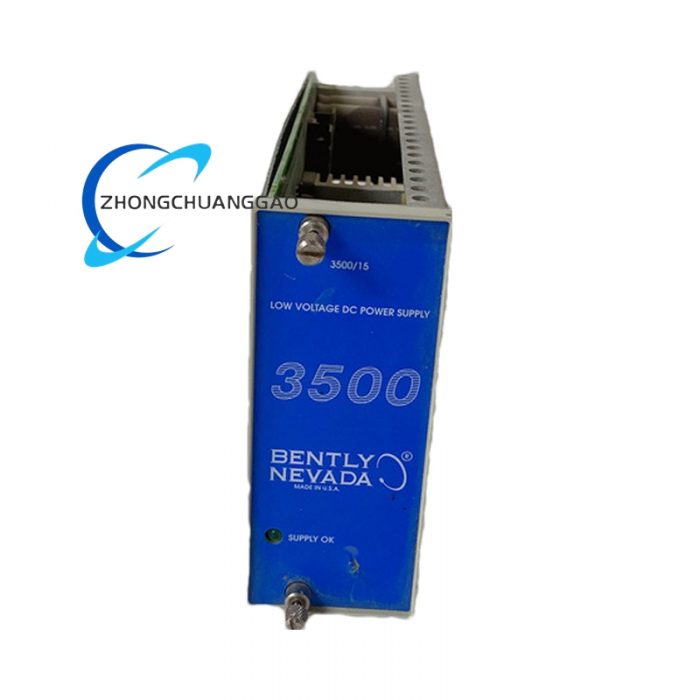 BENTLY NEVADA 3500/15 133292-01 LOW-VOLTAGE DC POWER MODULE - Image 1