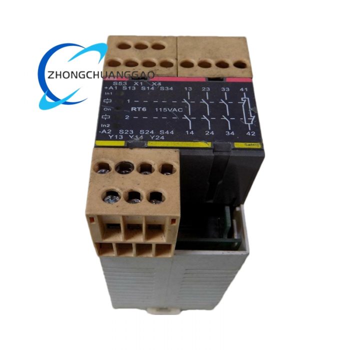 ABB 347543 (115VAC Rated Input) Industrial Control Relay / Auxiliary Relay - Image 1