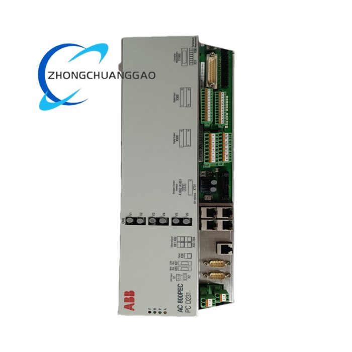 ABB PCD231B101 3BHE025541R0101 Excitation Control Module - Image 1