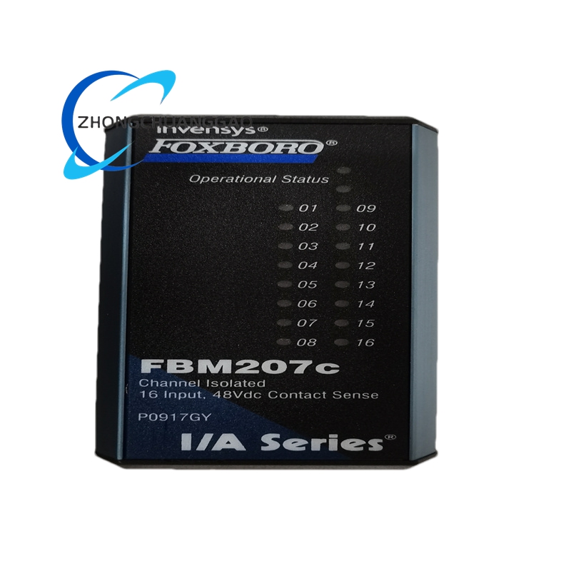 FBM207C (3) Foxboro FBM207C Voltage Monitor and Contact Sense Input Module - Image 1