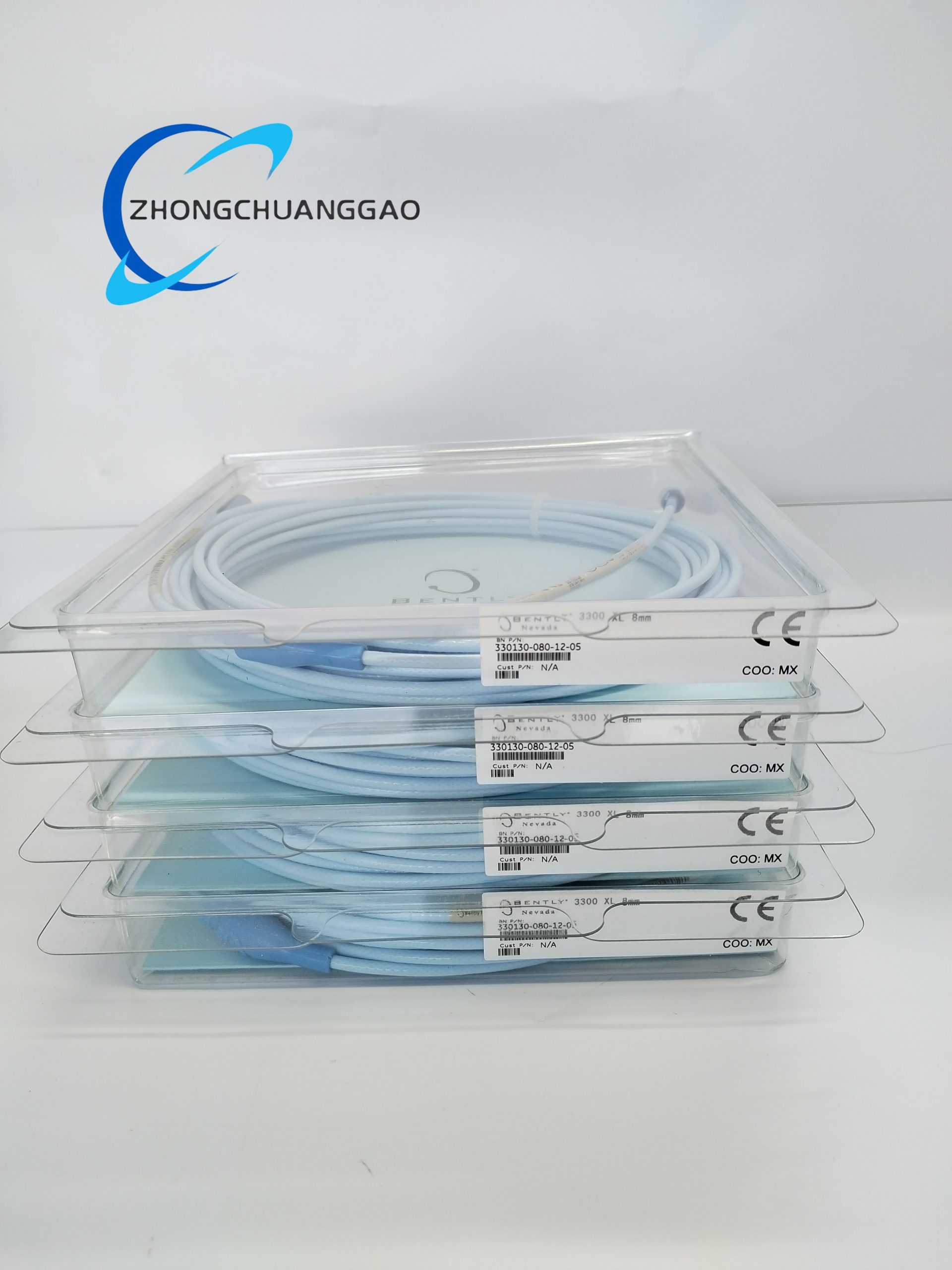 330130-080-12-05 (2) Bently Nevada 330130-080-12-05 Extension Cable - Image 1