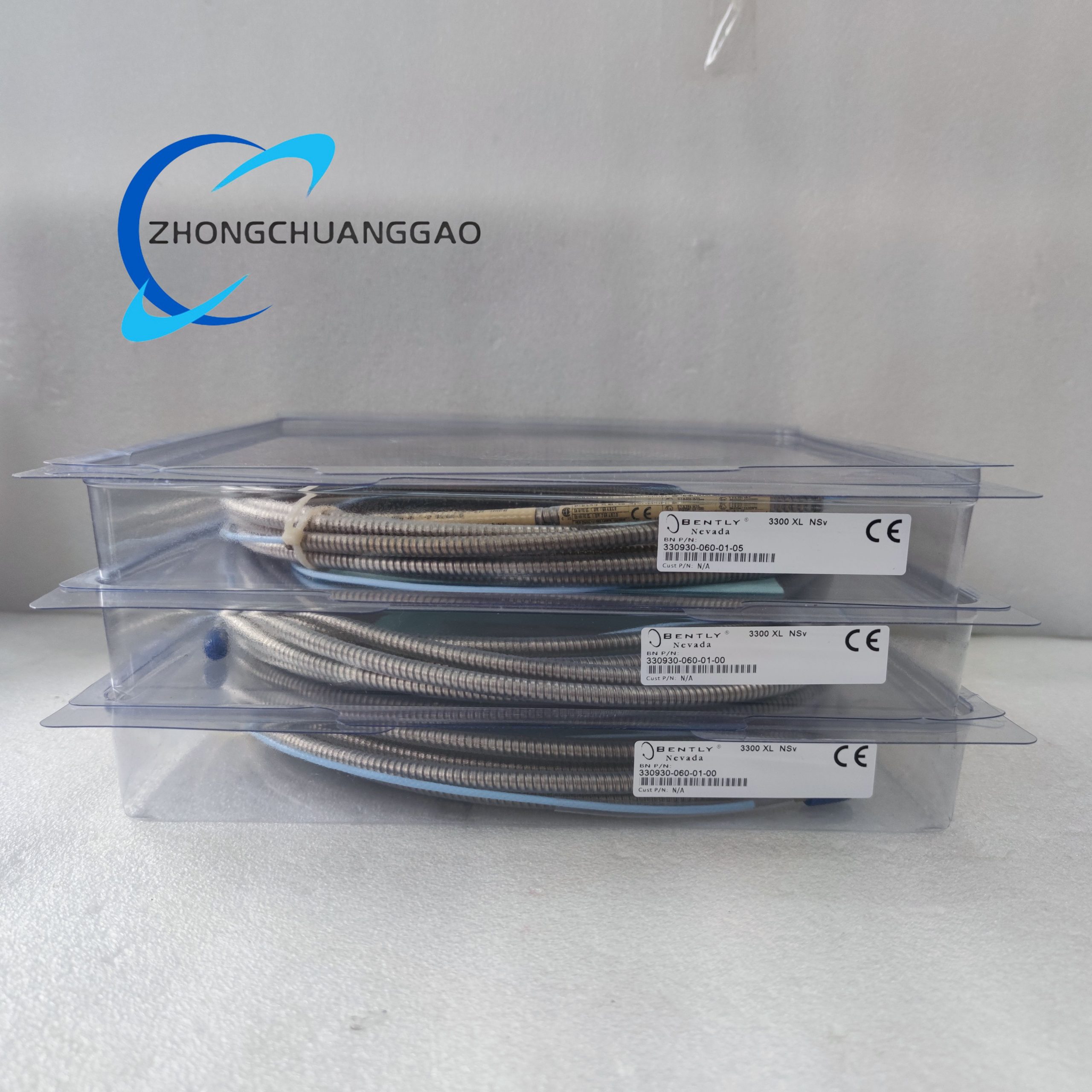 330930-060-01-00 (4) Bently Nevada 330930-060-01-00 3300 XL NSv Extension Cable - Image 1