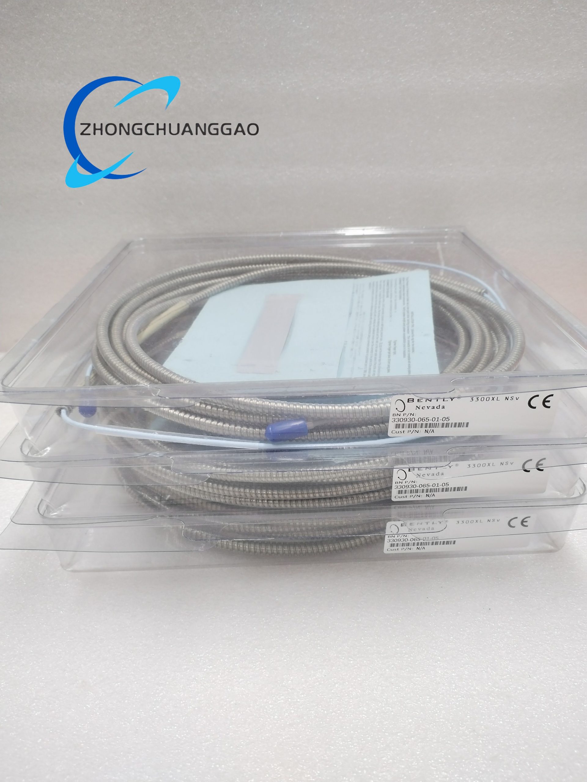 330930-065-01-05 (5) Bently Nevada 330930-065-01-05 3300 XL NSv Extension Cable - Image 1