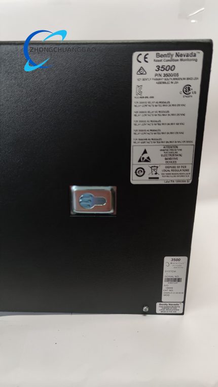 Bently Nevada 3500/05-01-03-00-00-00 3500/05 System Rack