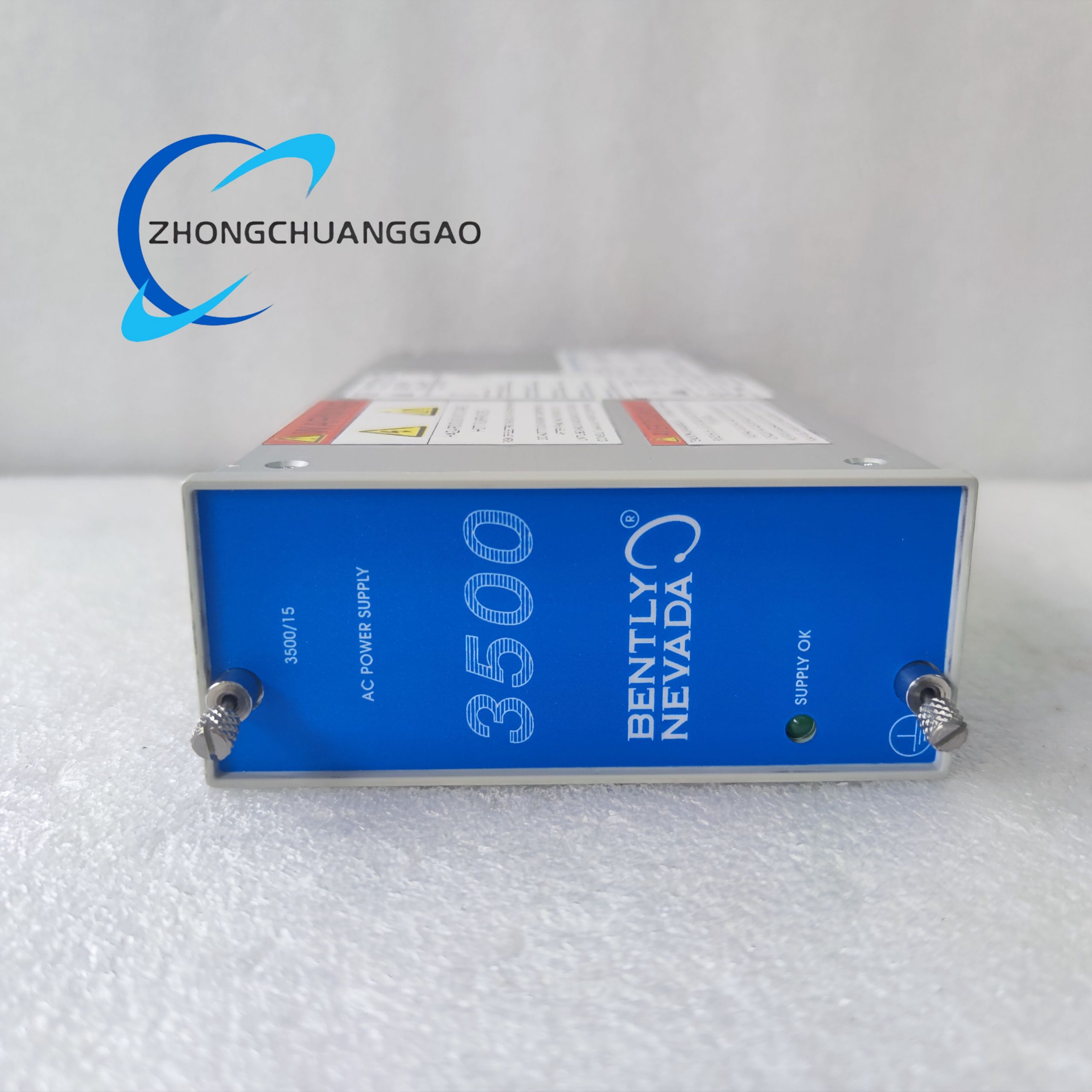 350015 106M1079-01 (3) Bently Nevada 3500/15 106M1079-01 AC Power Supply Module - Image 1