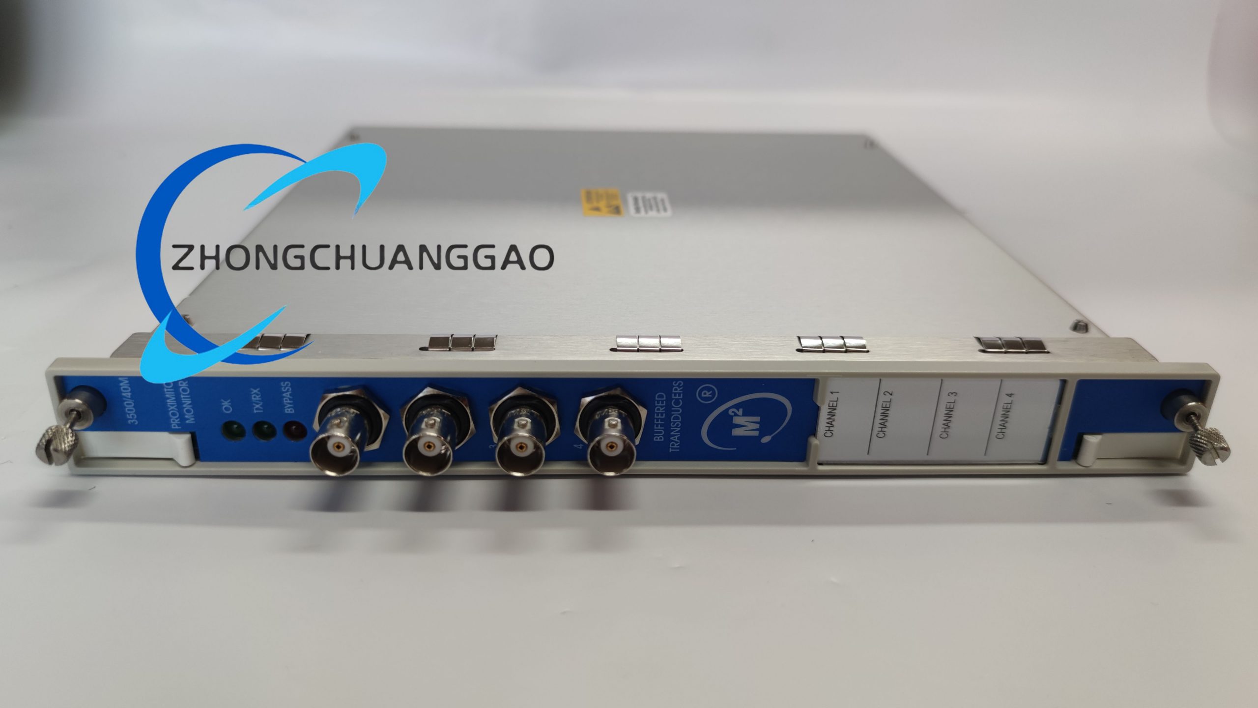 350040 176449-01 (1) Bently Nevada 3500/40M 176449-01 4-Channel Proximitor Monitor - Image 1