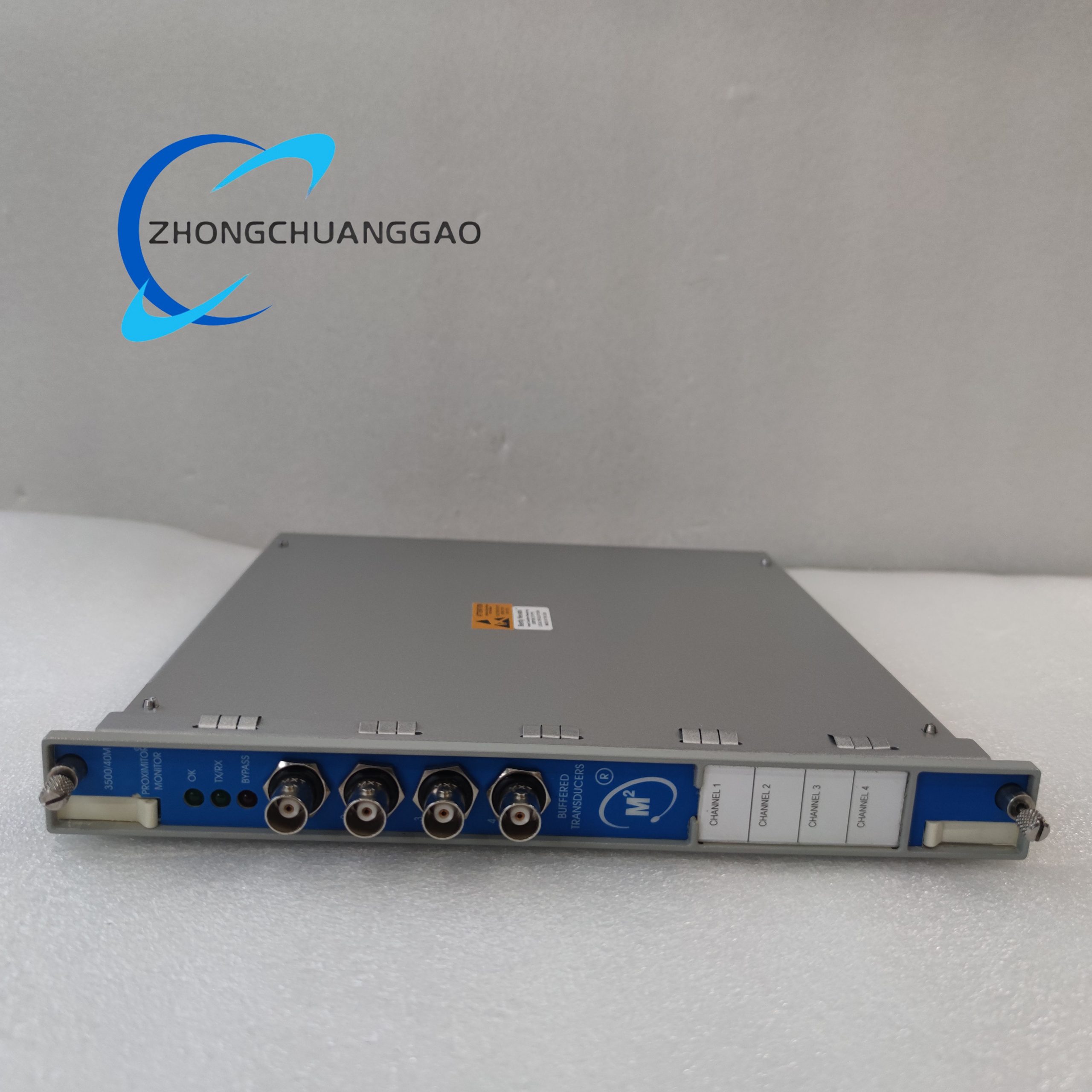 350040M 140734-01 (3) Bently Nevada 3500/40M 140734-01 4-Channel Proximitor Monitor - Image 1