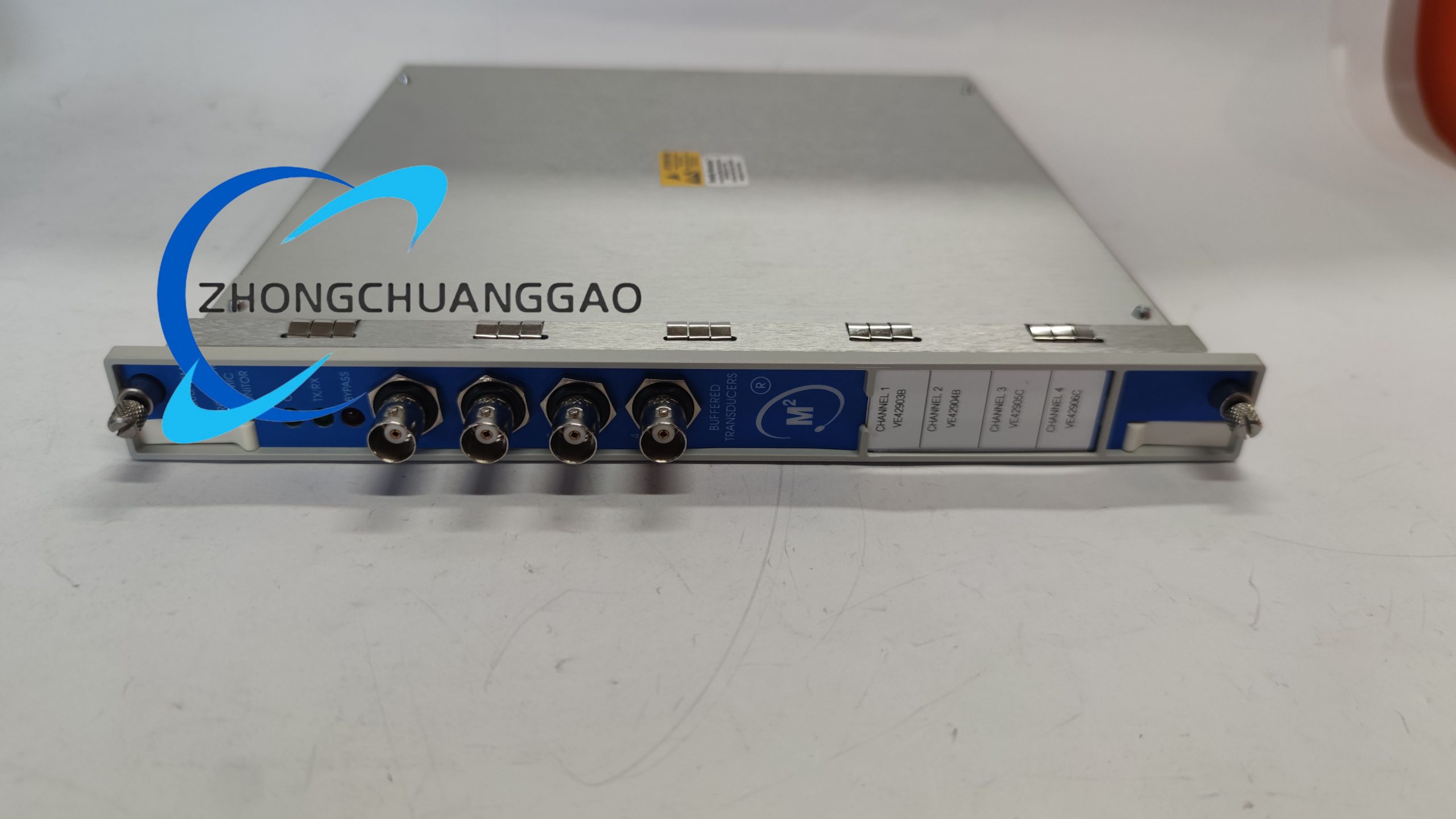 350042M 176449-02 (4) Bently Nevada 3500/45-01-00 Four-Channel Position Monitoring Module - Image 1