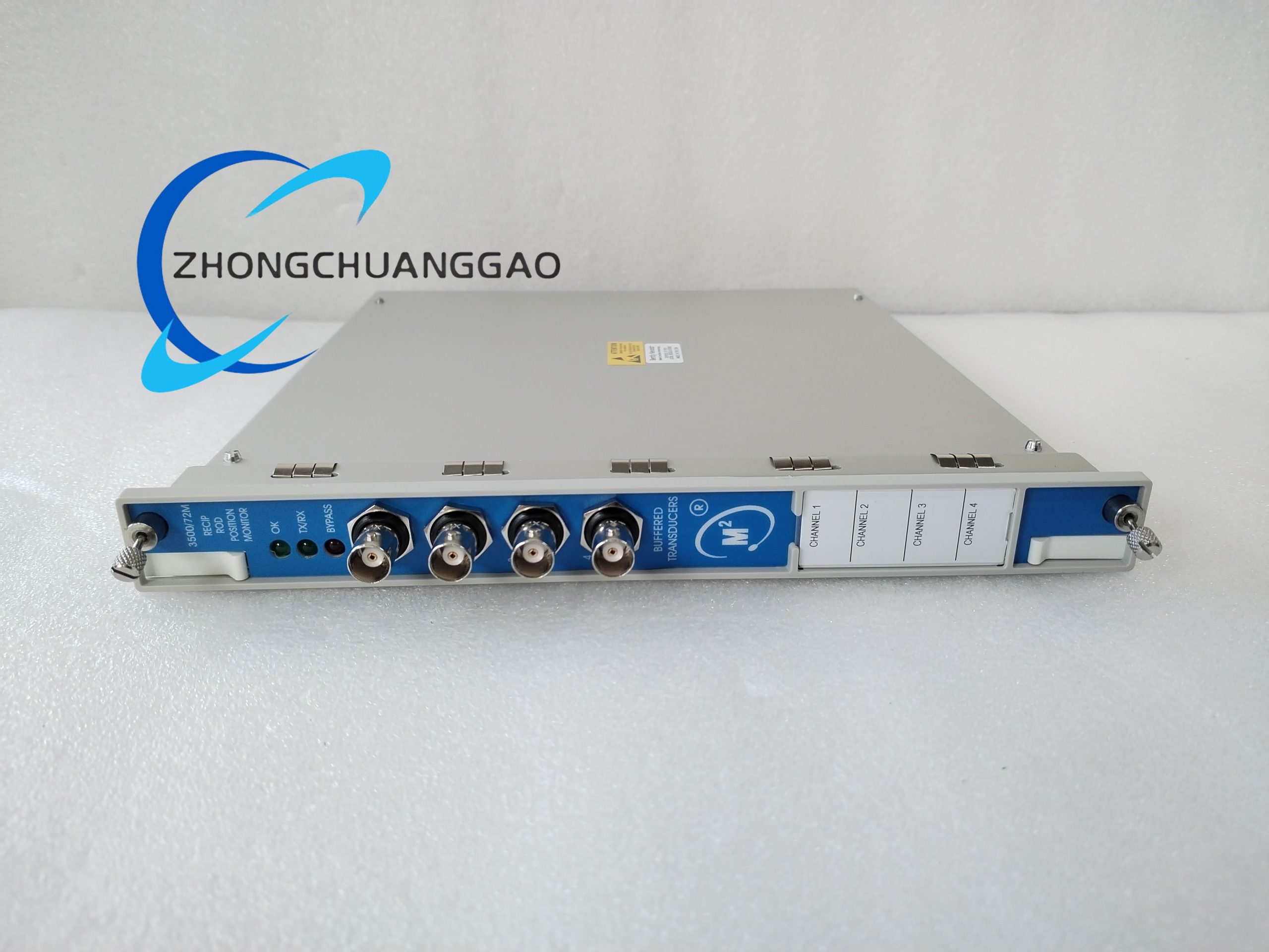 350072M (4) Bently Nevada 3500/72M Reciprocating Rod Position Monitor - Image 1