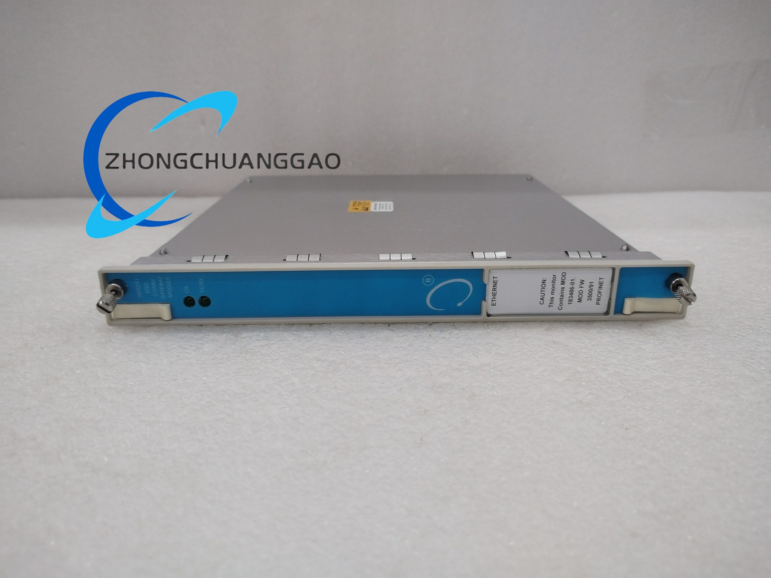 350091 (3) Bently Nevada 3500/91 Ethernet Global Data Communication Gateway Module - Image 1