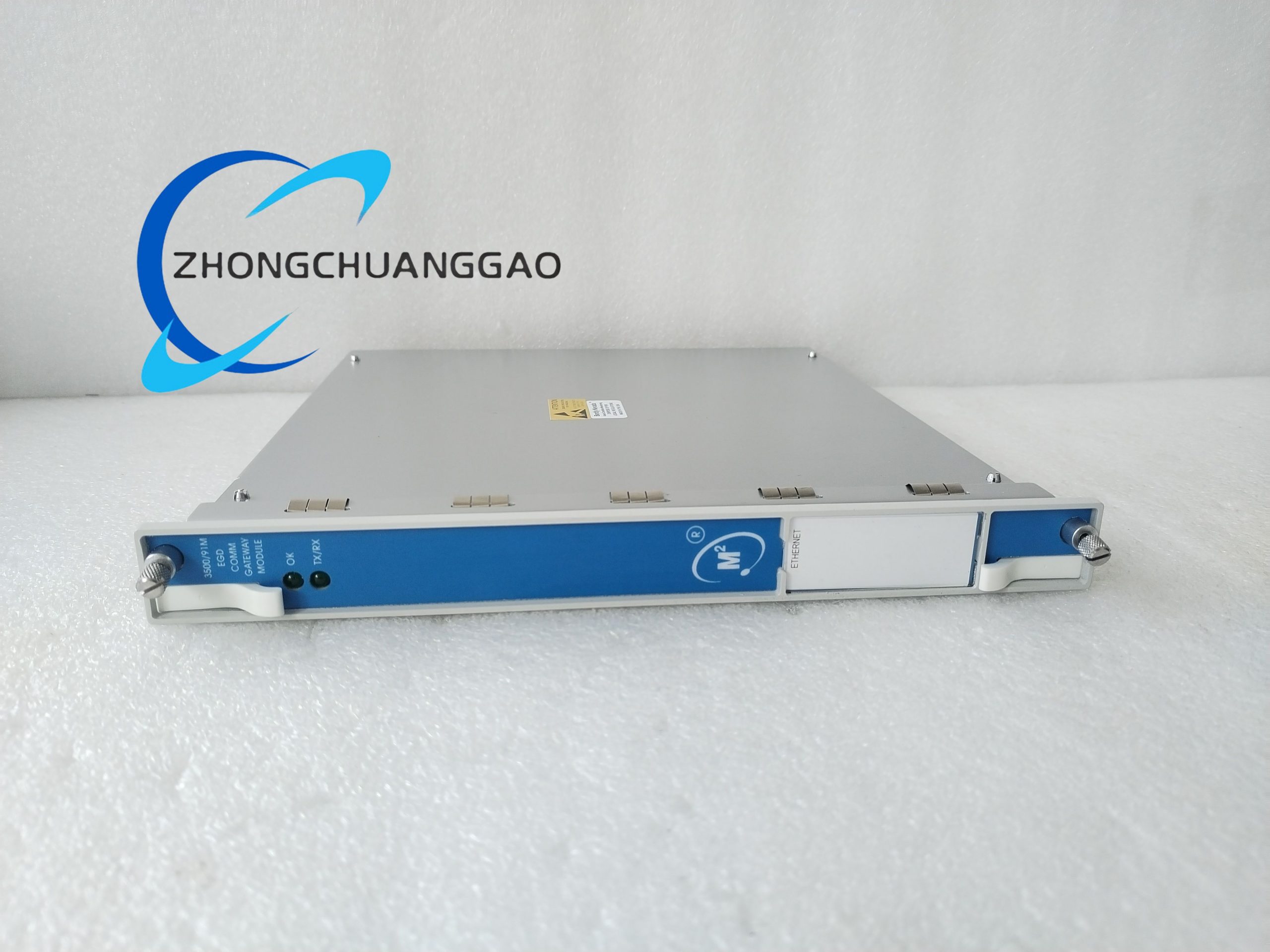 350091M (3) Bently Nevada 3500/91M Ethernet Global Data Communication Gateway Module - Image 1