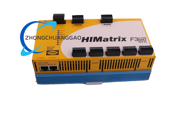 HIMA F3DIO20802 HIMA F3DIO20802 Digital Input/Output (DIO) Module - Image 1