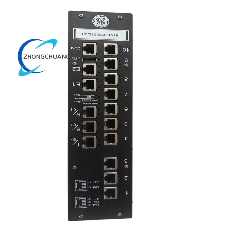151X1235BC01SA01 (2) GE 151X1235BC01SA01 Industrial Ethernet Switch - Image 1
