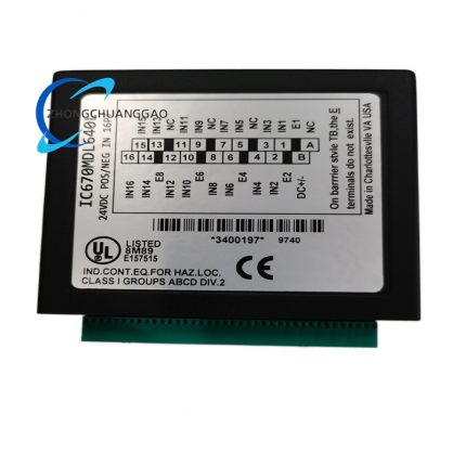 GE IC670MDL640 Digital Input Module