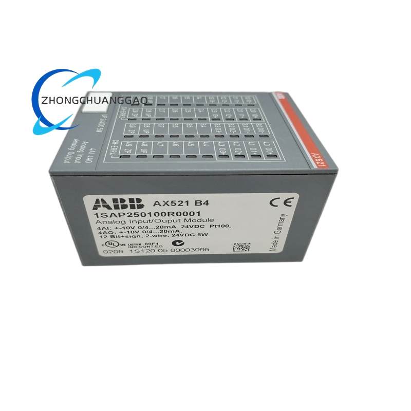 1SAP250100R0001 (2) ABB 1SAP250100R0001 Analog Input/Output Module - Image 1