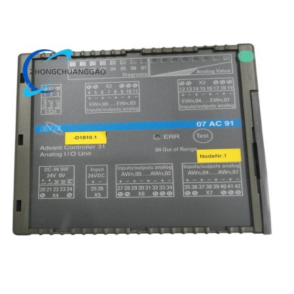 ABB GJR5252300R3101 07AC91F Analog Input/Output Module