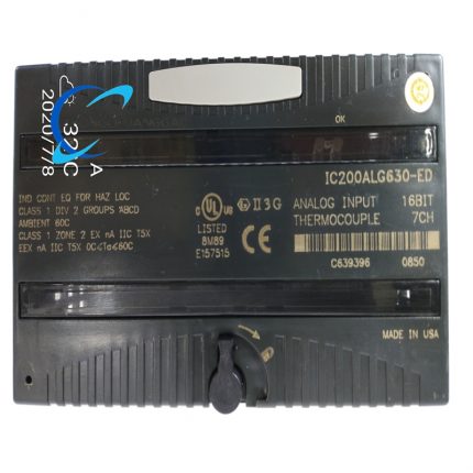 GE IC200ALG630 7-Channel Thermocouple/Millivolt Input Module