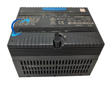 GE IC200MDL740E 16-Point Discrete Output Module