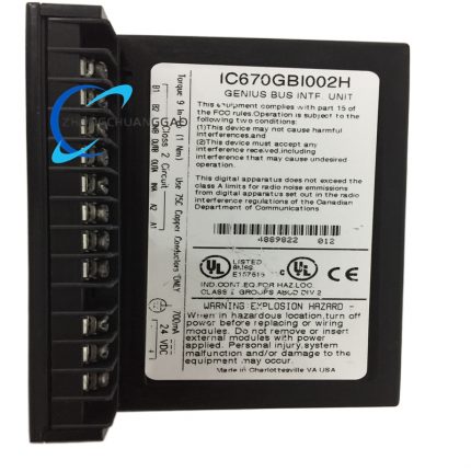 GE IC670GBI002H Field Control Bus Interface Unit