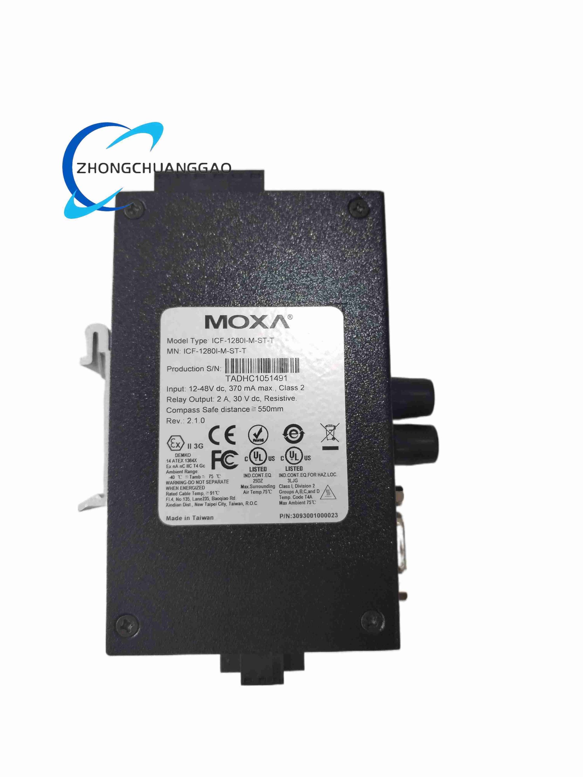 ICF-1280I-M-ST-T (1) MOXA ICF-1280I-M-ST-T - Image 1