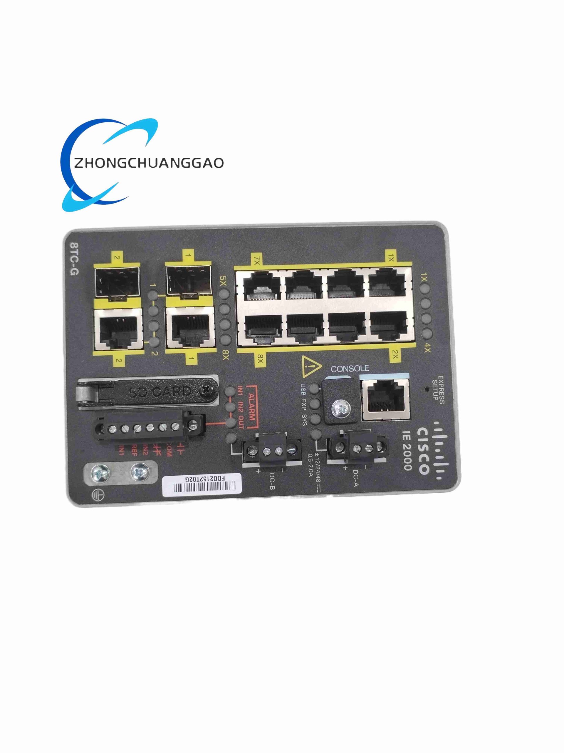 IE-2000-8TC-G-B (2) Cisco IE-2000-8TC-G-B - Image 1